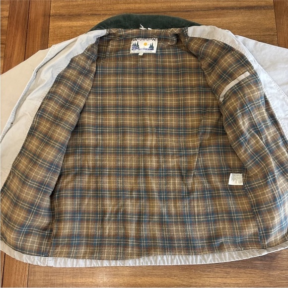 Woodsman ATA Barn Chore Mens Corduroy Jacket Gorpcore Y2K Carhartt Style Medium - Picture 15 of 15